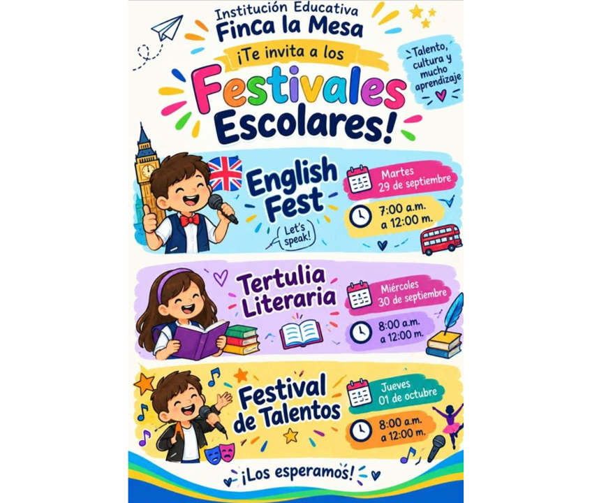 Festivales Escolares